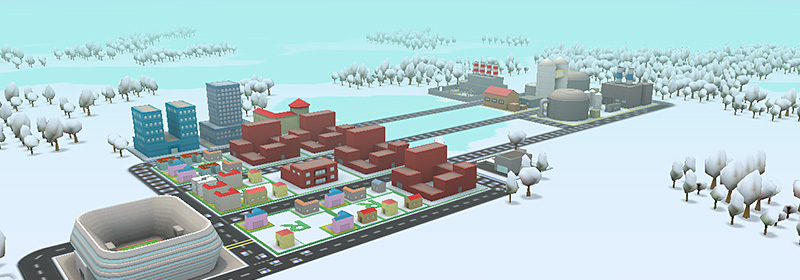 READYCITY detailed buildings